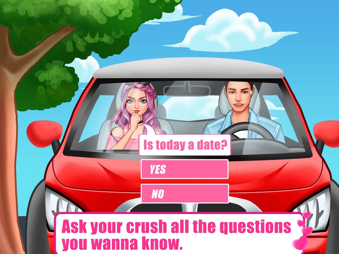 Kylie Carpool Date Love Story screenshot game