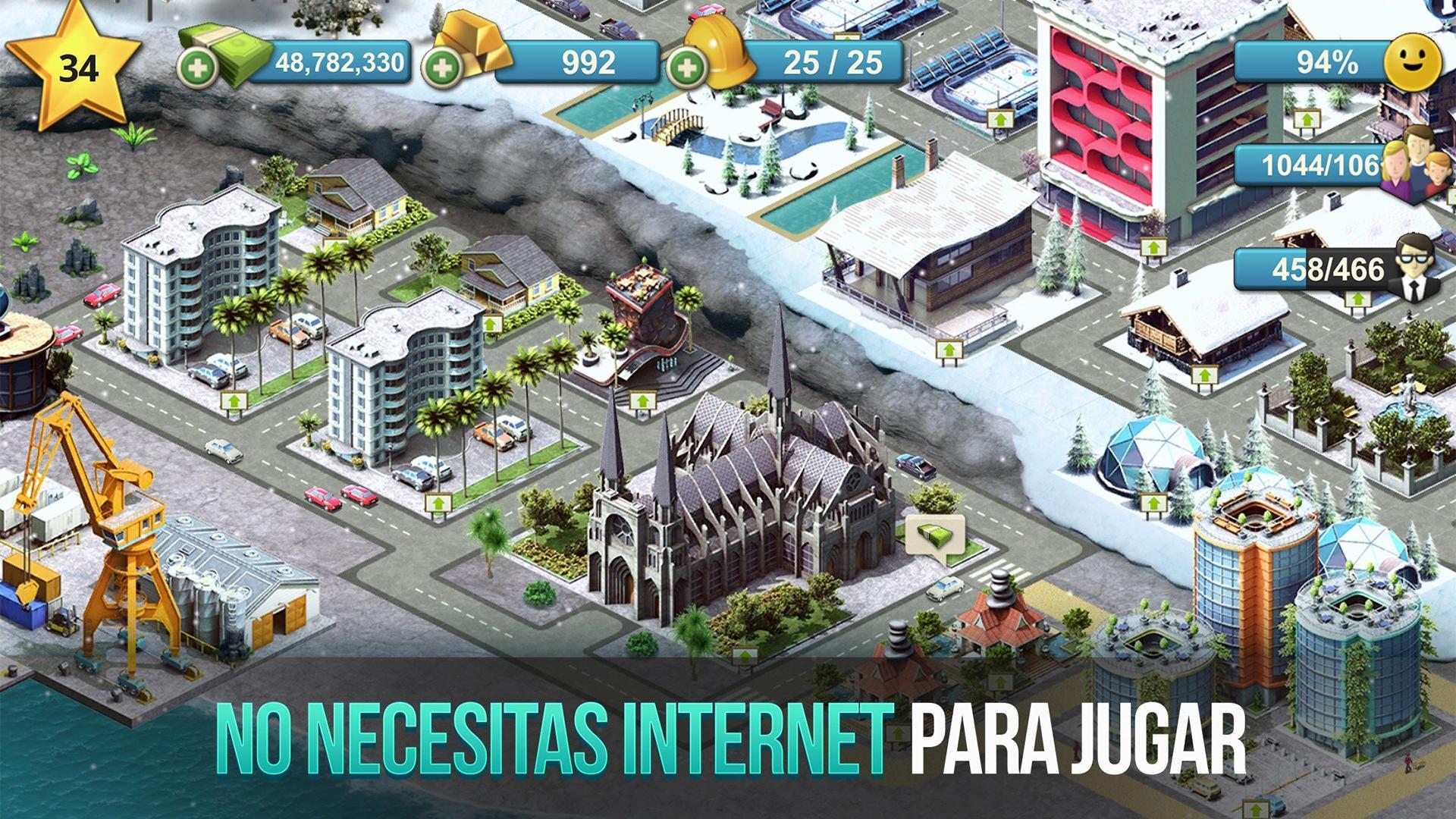 Captura de Pantalla del Juego City Island: construir ciudad