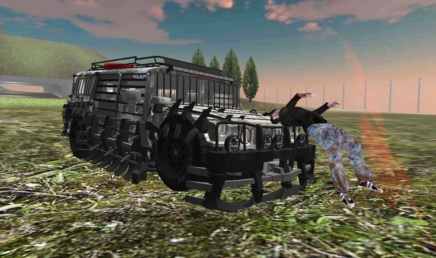 Cuplikan Layar Game Zombie Killer Truck Driving 3D