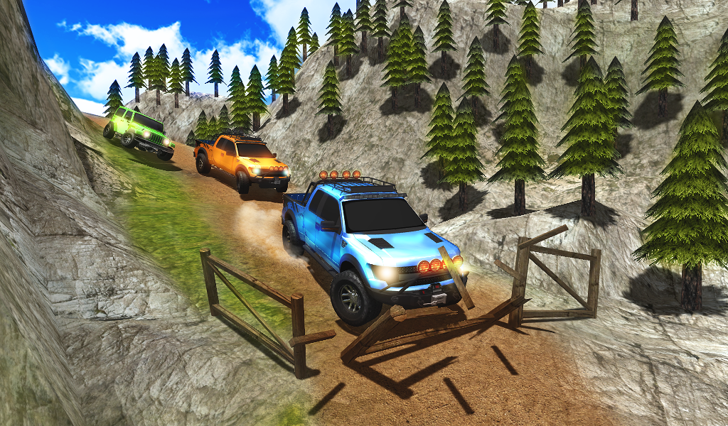 Offroad Racing 3D Game Screenshot