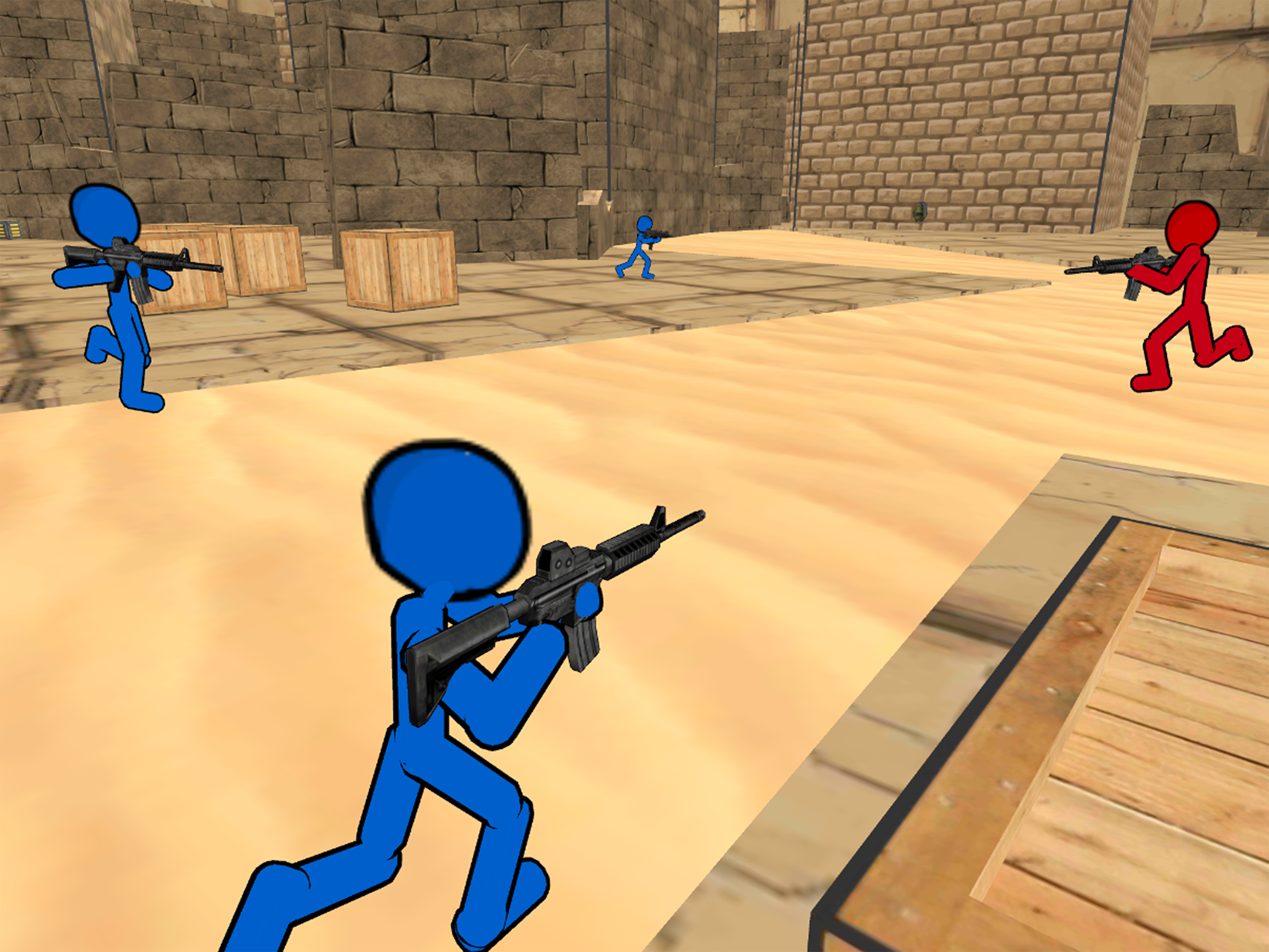 Скриншот игры Stickman Counter Terror Strike