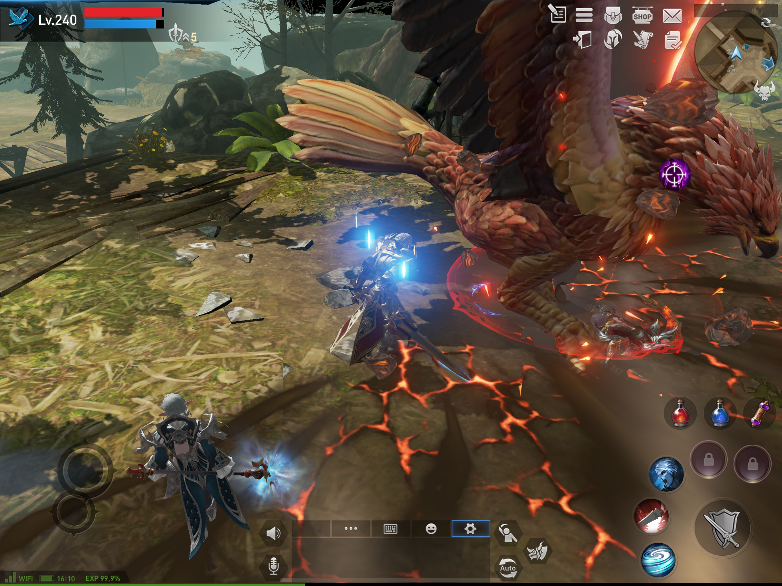 Lineage 2: Revolution ゲームのスクリーンショット
