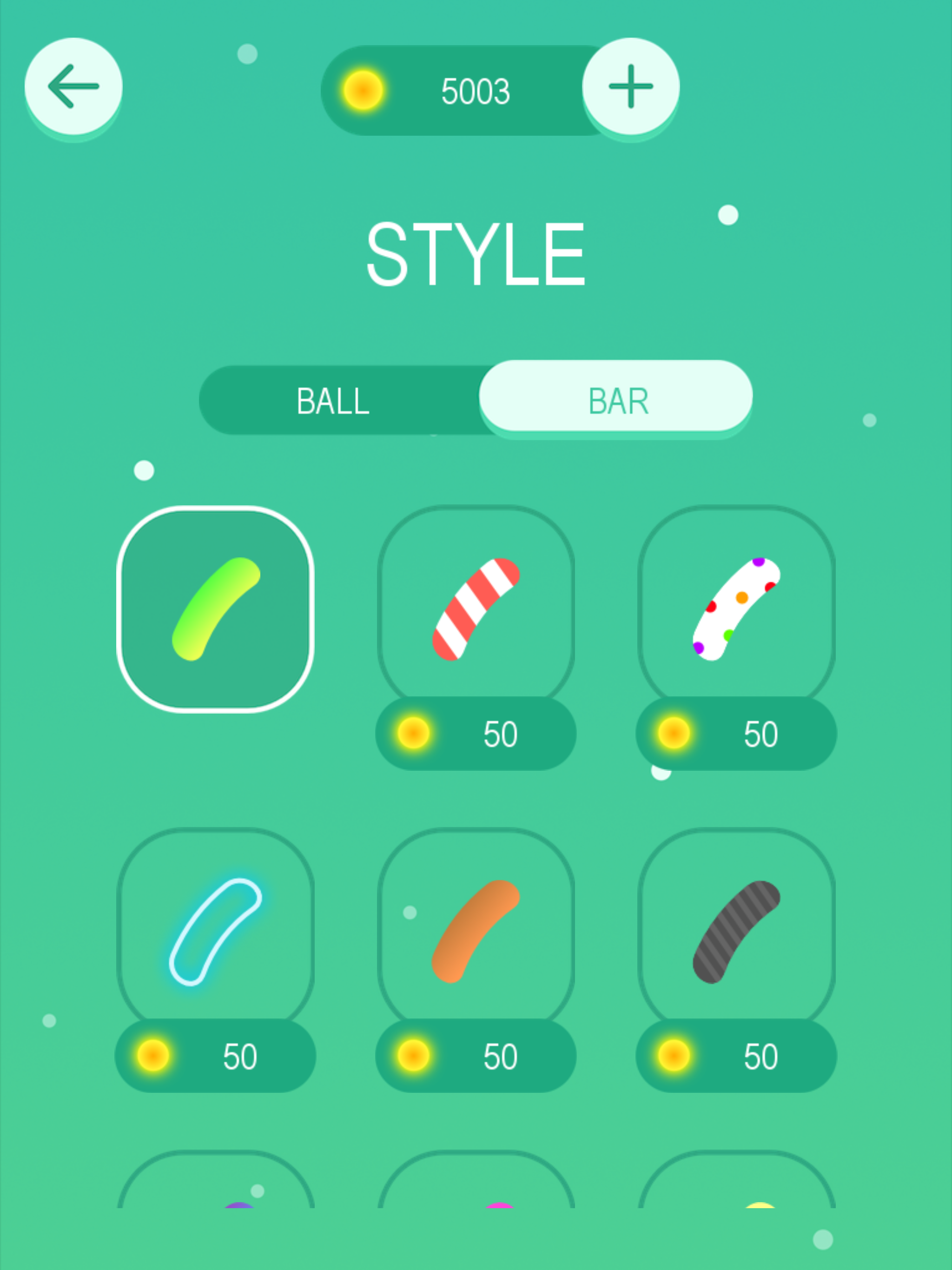 Wrist Pong Game Screenshot