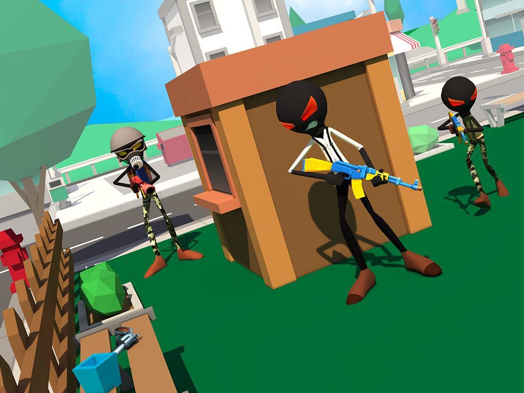 Captura de Tela do Jogo Stickman Battle Royale : Grand War