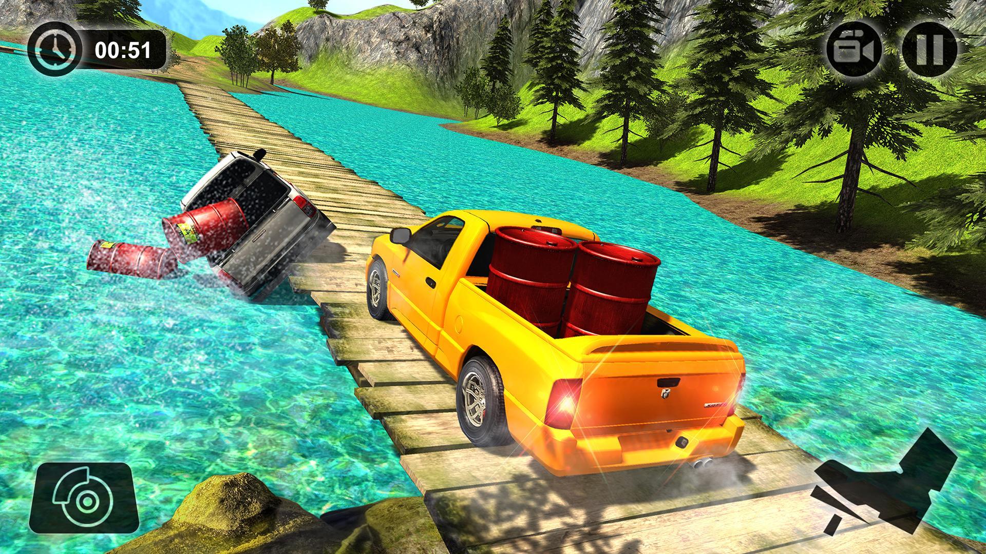 Offroad Hilux Pickup Truck Dri Game Screenshot