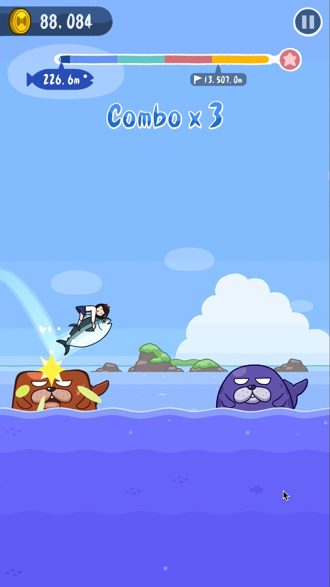 Flying Maguro Game Screenshot