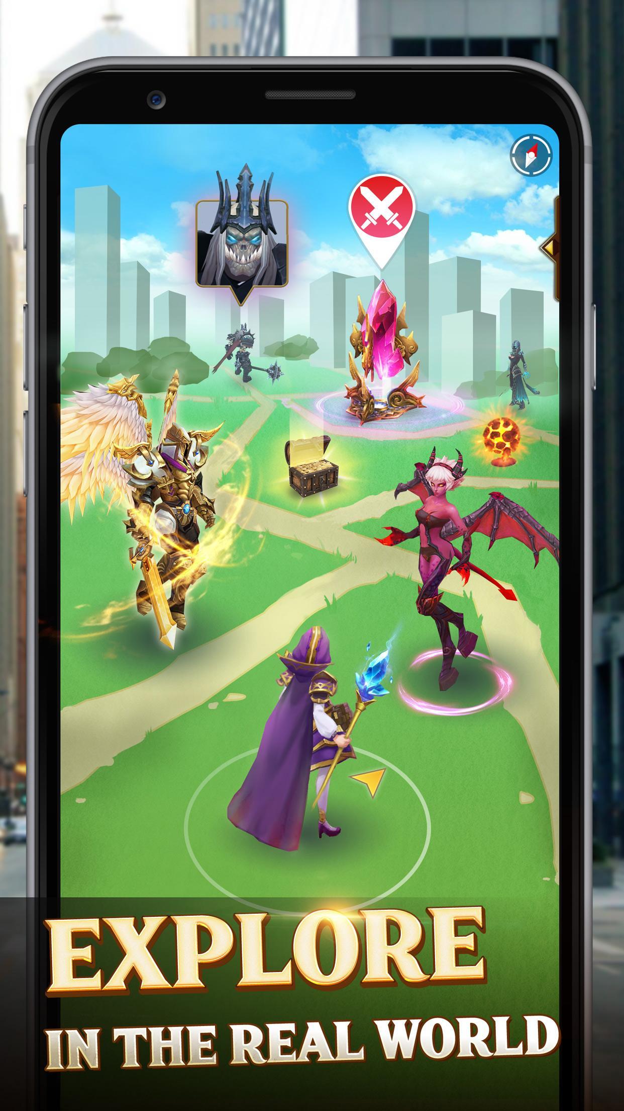 Monster Empire AR CBT Game Screenshot