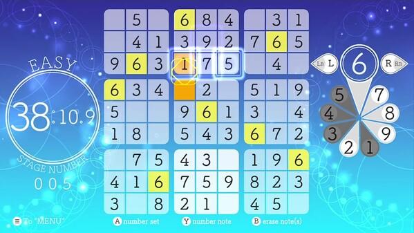 Screenshot of the video of Sudoku Relax