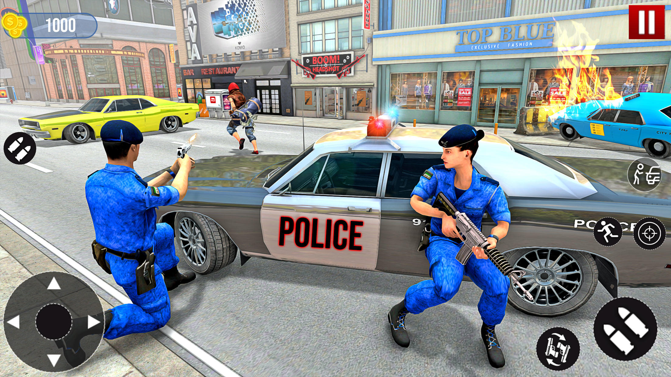 Screenshot 3 of Police Simulator Games Cop Car 