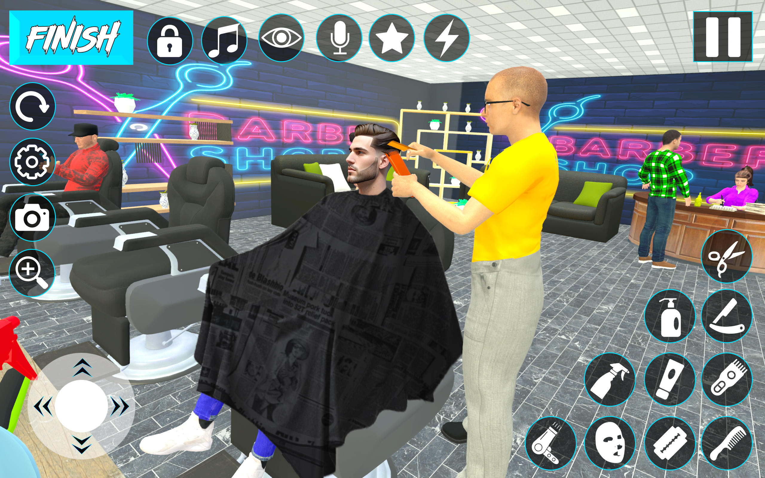 Barber Shop Hair Salon Games android iOS apk download for free-TapTap