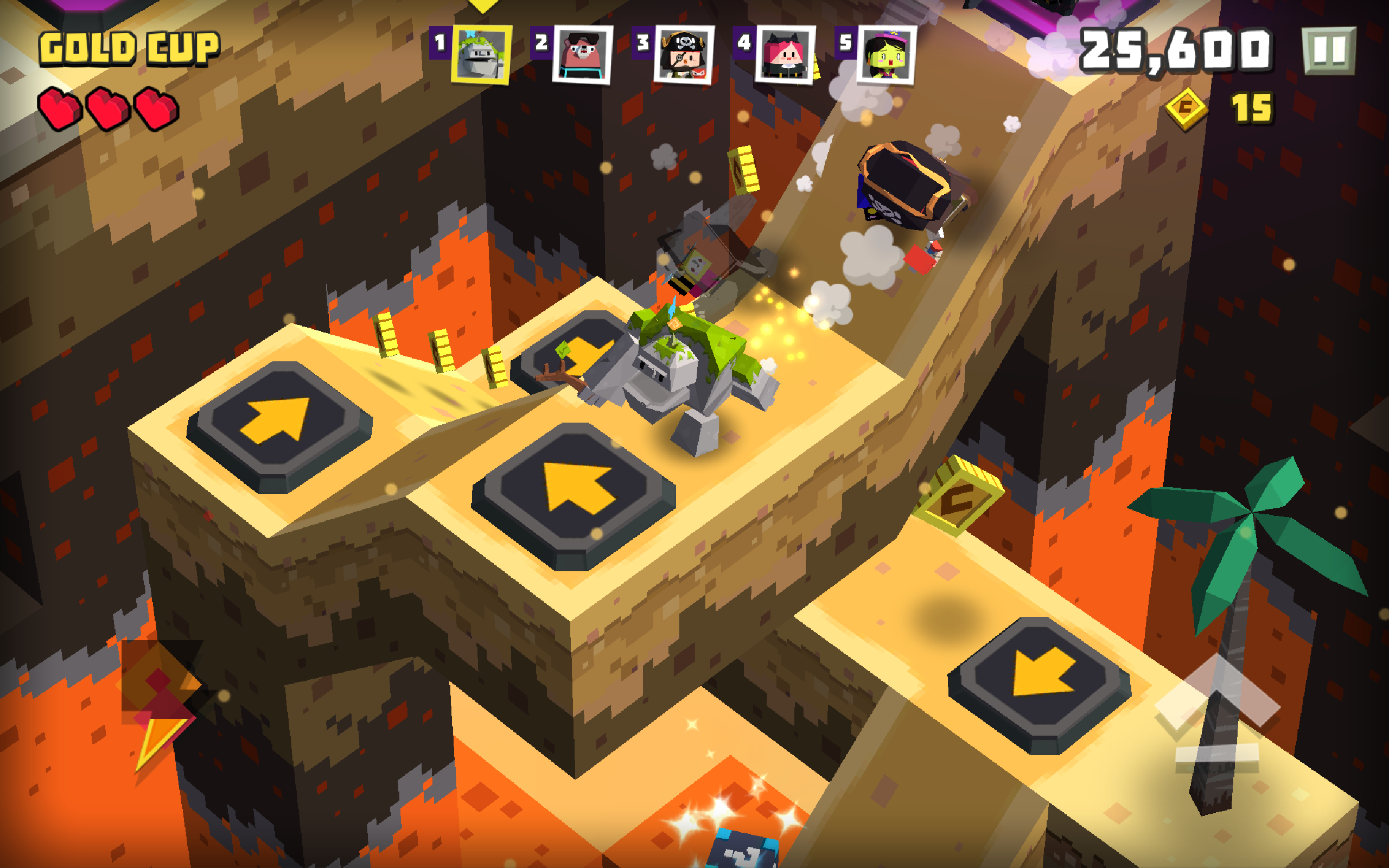 Cubie Adventure Game Screenshot