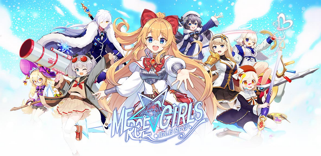 Banner of Merge Girls : Idle RPG 