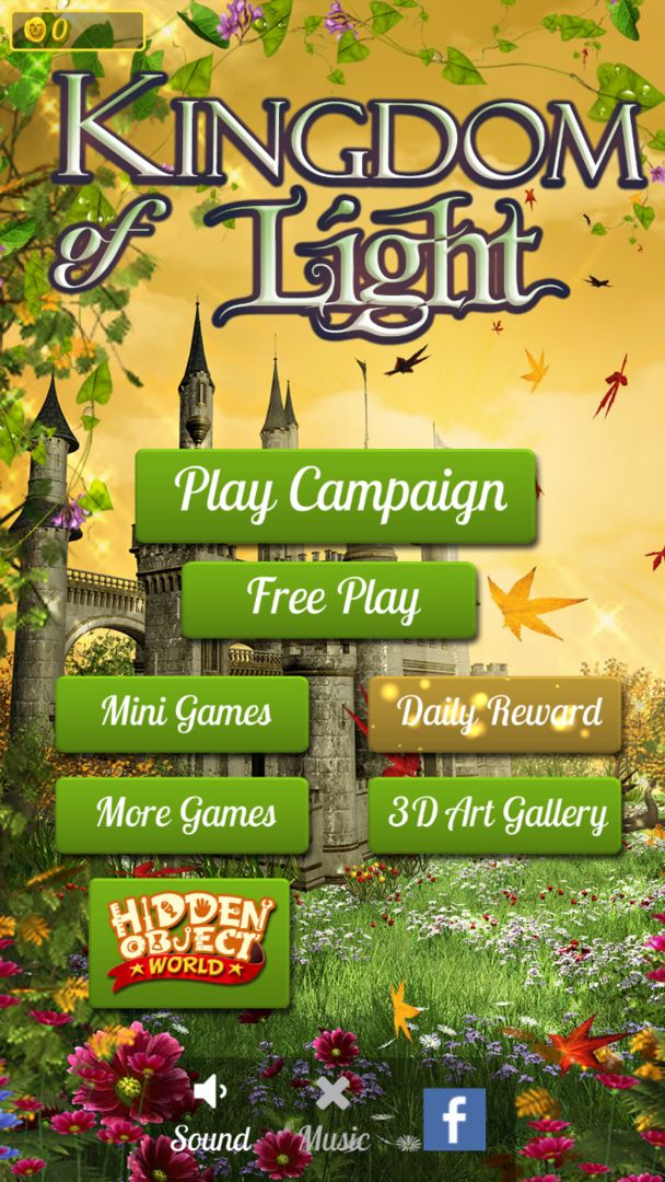Hidden Object - Kingdom of Light screenshot game