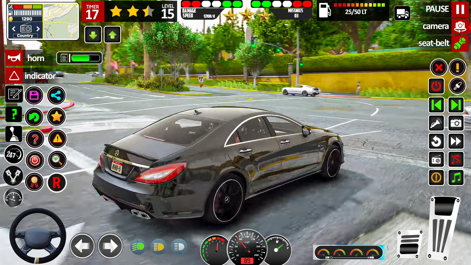 City Car Game Driving School Game Screenshot