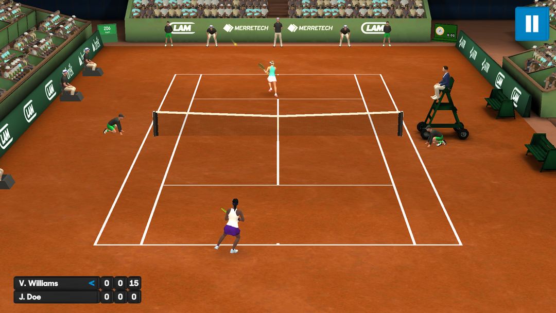 Australian Open Game screenshot game