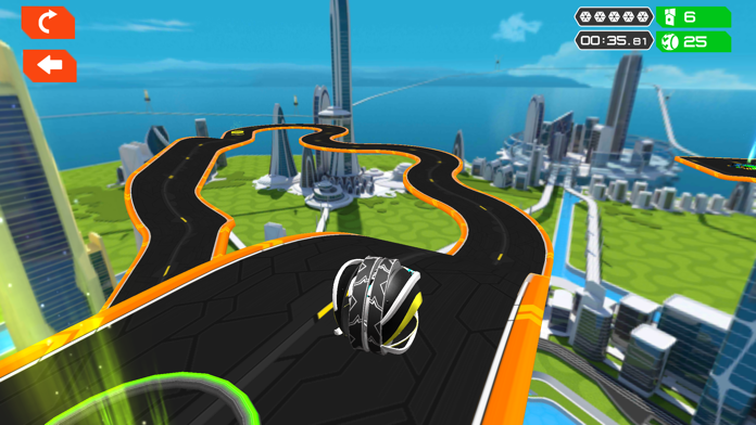 GyroSphere - Racing Going Ball Game Screenshot