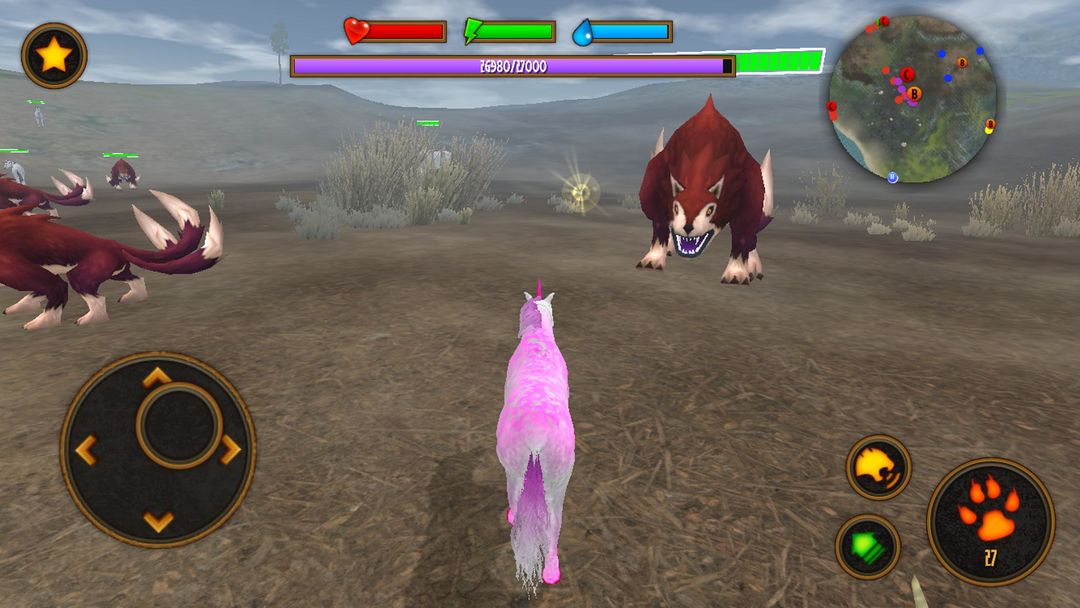 Clan of Unicorn screenshot game