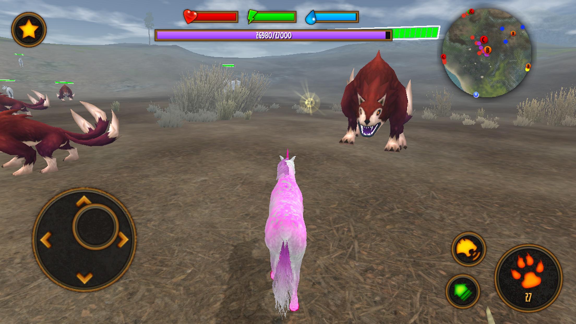 Clan of Unicorn Game Screenshot