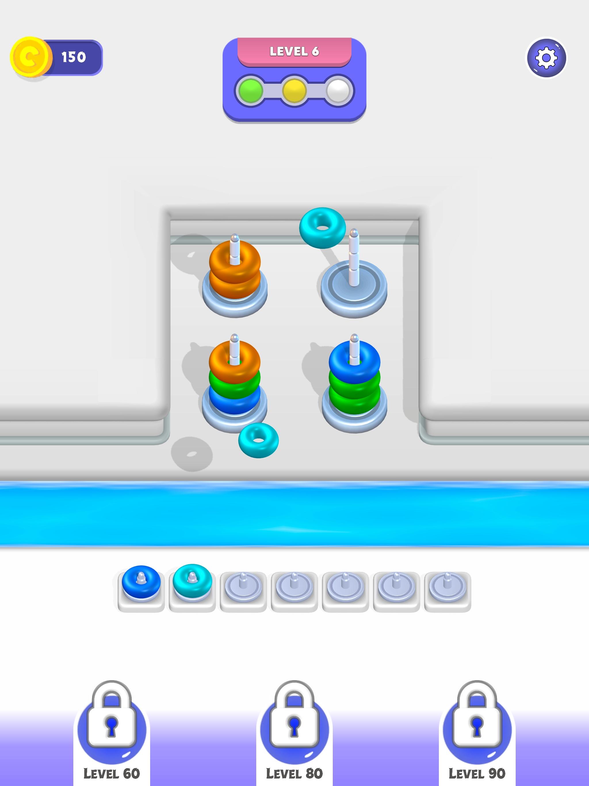 Sort Merge 3D Game Screenshot