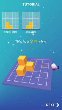 Cuplikan Layar Game Roll The Cubes - Brain Puzzle