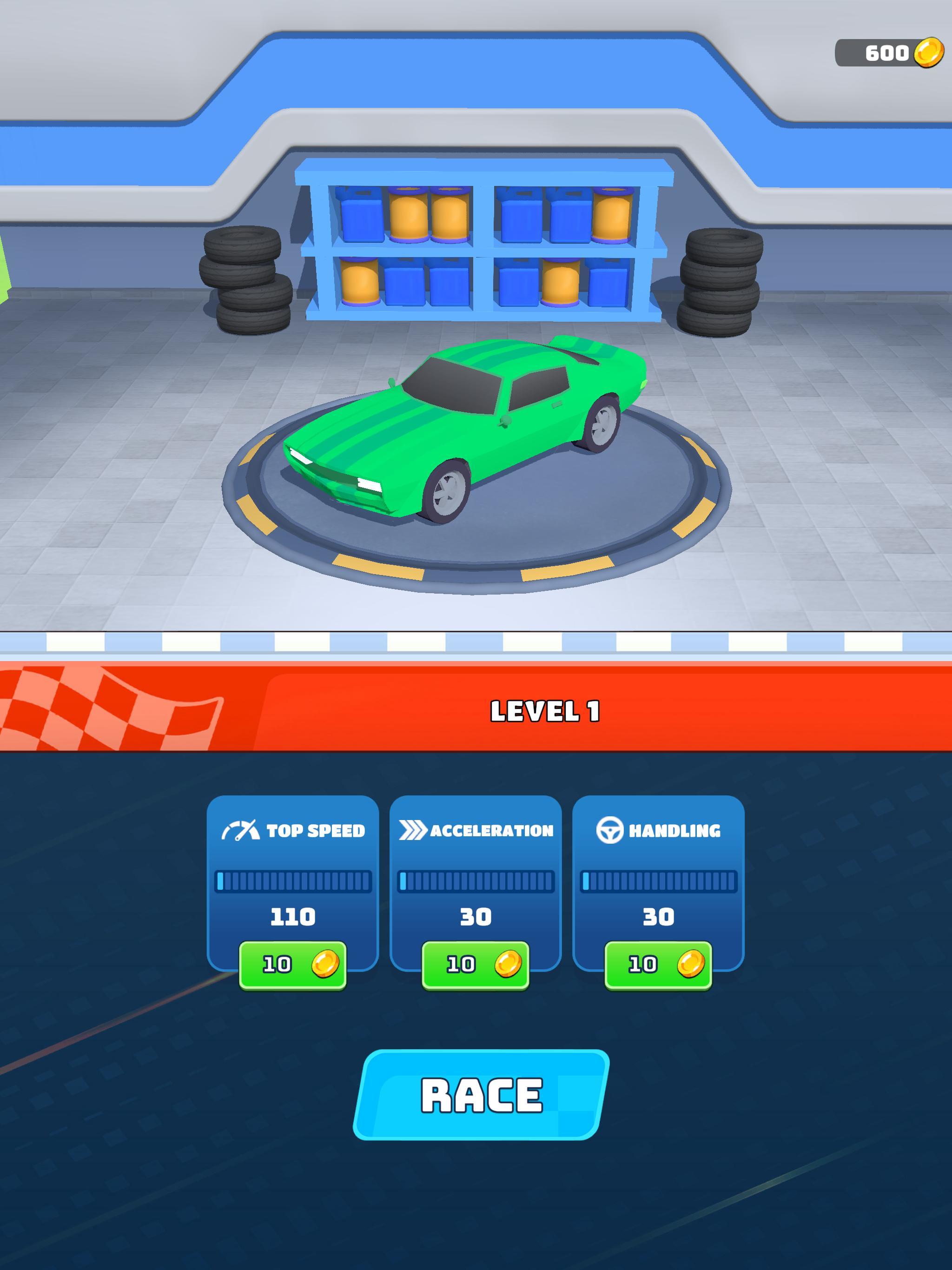 Turbo Tactics - Merge & Race Game Screenshot