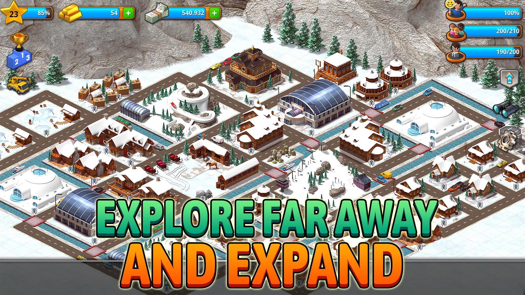 Paradise City: Building Sim Game Screenshot
