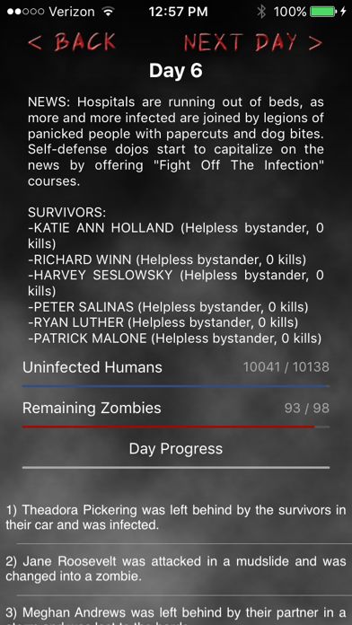 Zombified - The Text Adventure Game of the Zombie Plague Apocalypse! ภาพหน้าจอเกม