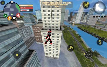 Stick Rope Hero Game Screenshot