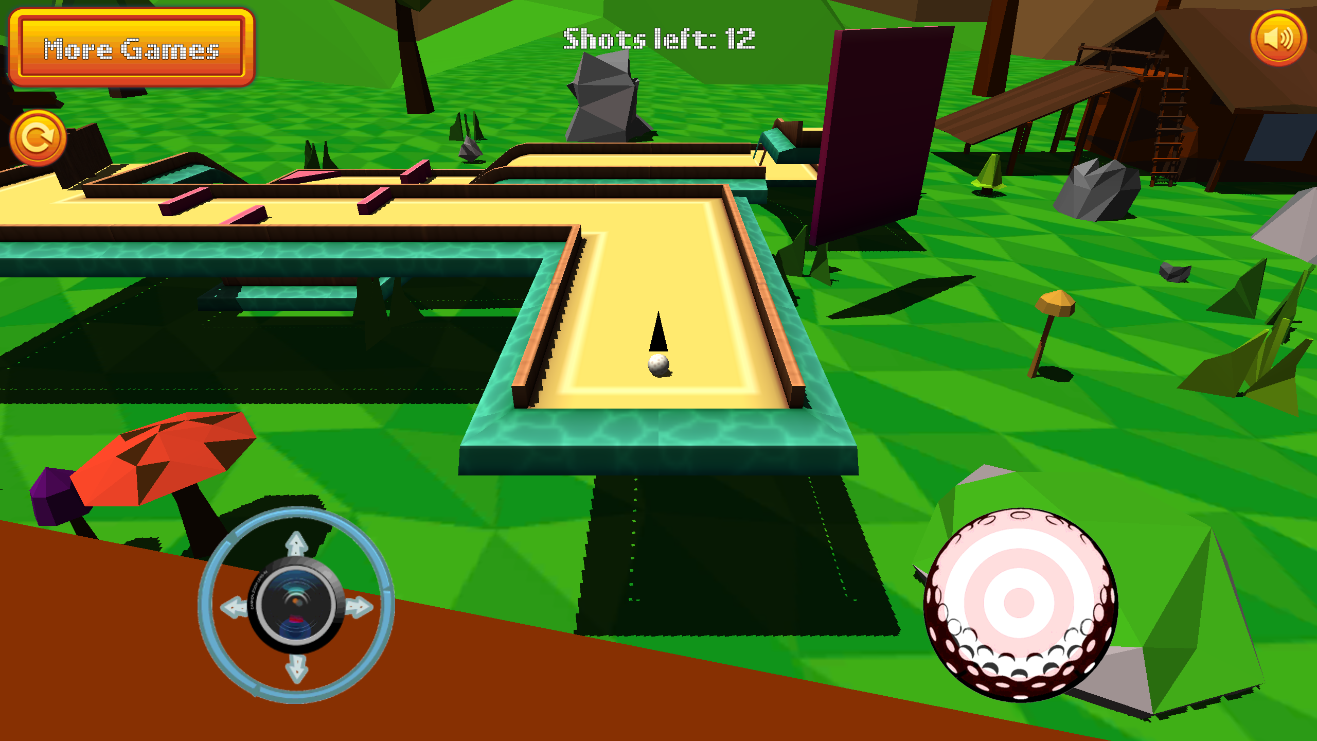 Mini Golf: Retro 2 ภาพหน้าจอเกม