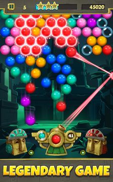 Bubble Shooter Legends Game Screenshot