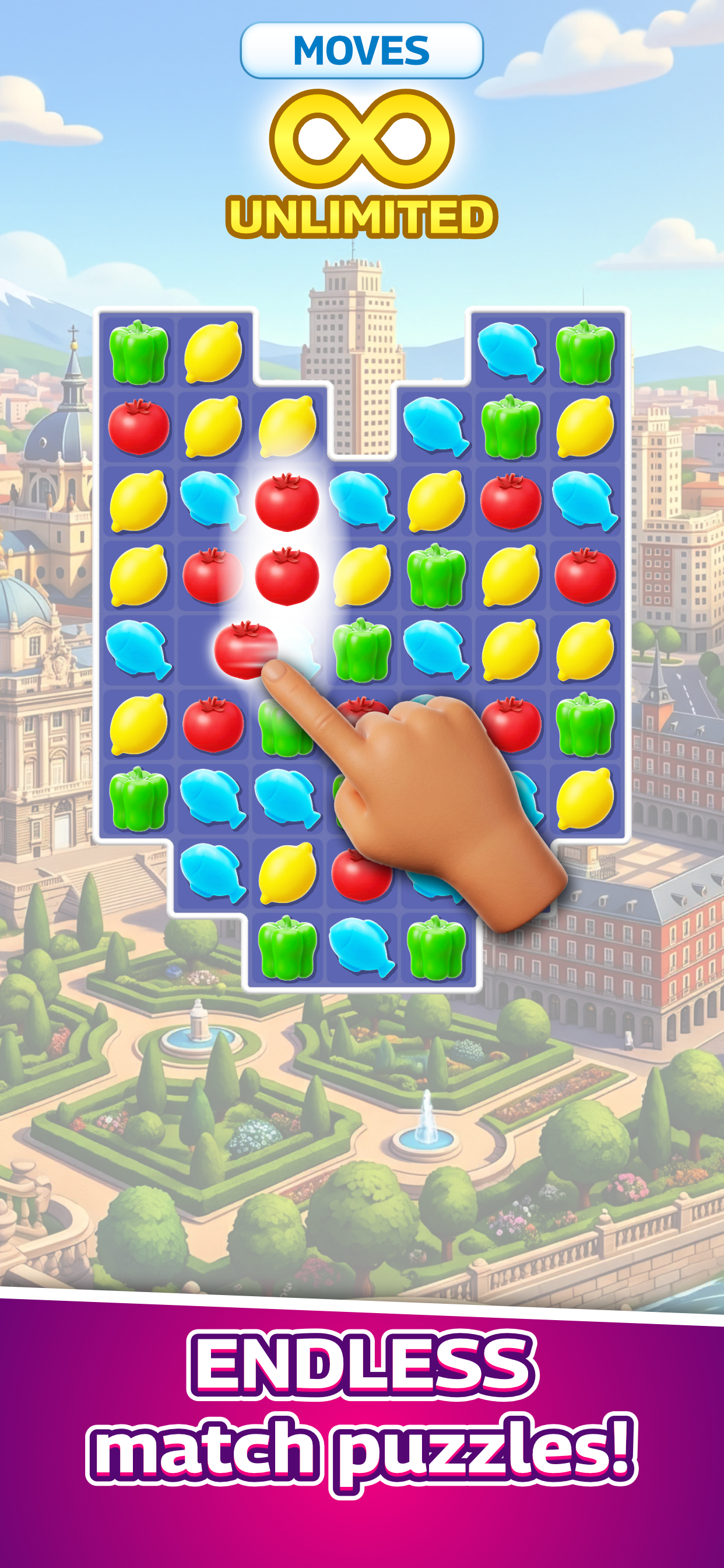 Auto Match! Cook Festival Game Screenshot