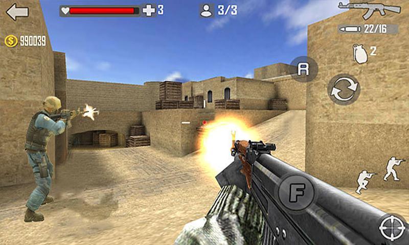 Shoot Strike War Fire 게임 스크린 샷