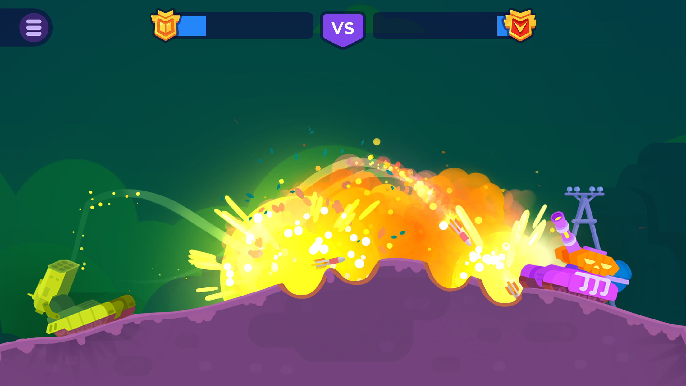 Tank Stars Game Screenshot