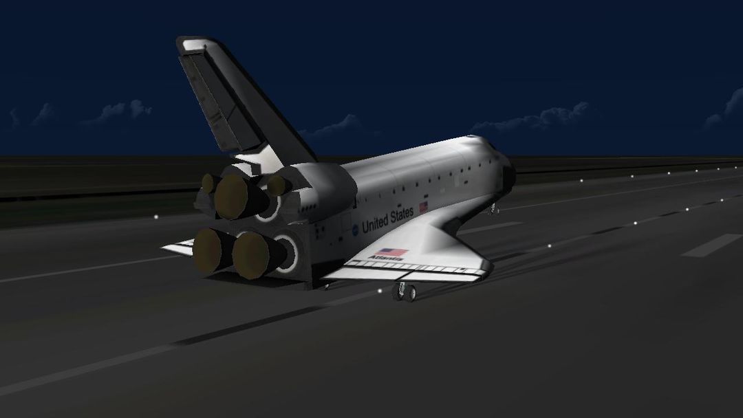 Screenshot of F-Sim Space Shuttle