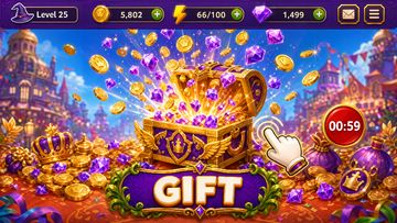 Merge Witches: Magic Puzzle Game Screenshot