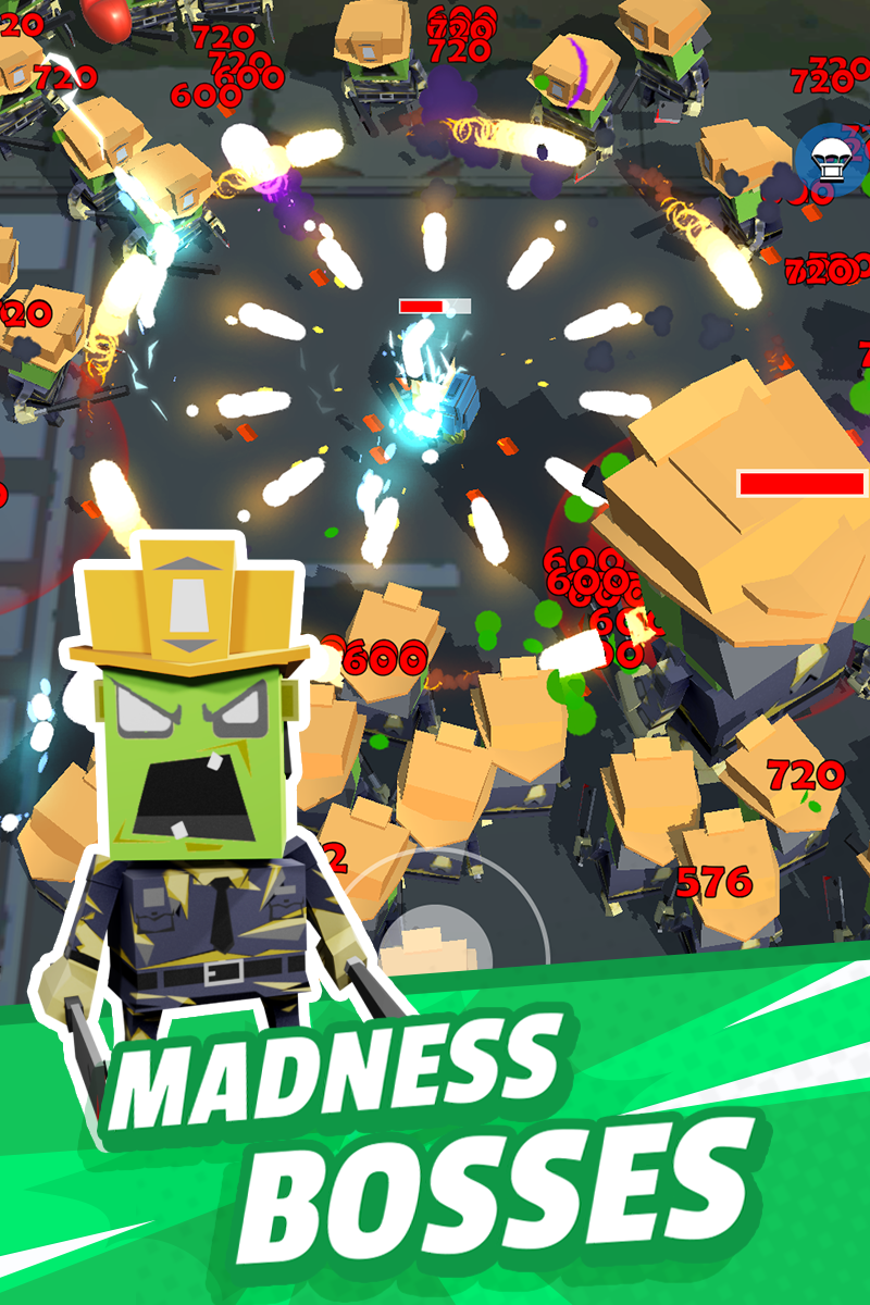 Blox Zombie Survivor 遊戲截圖