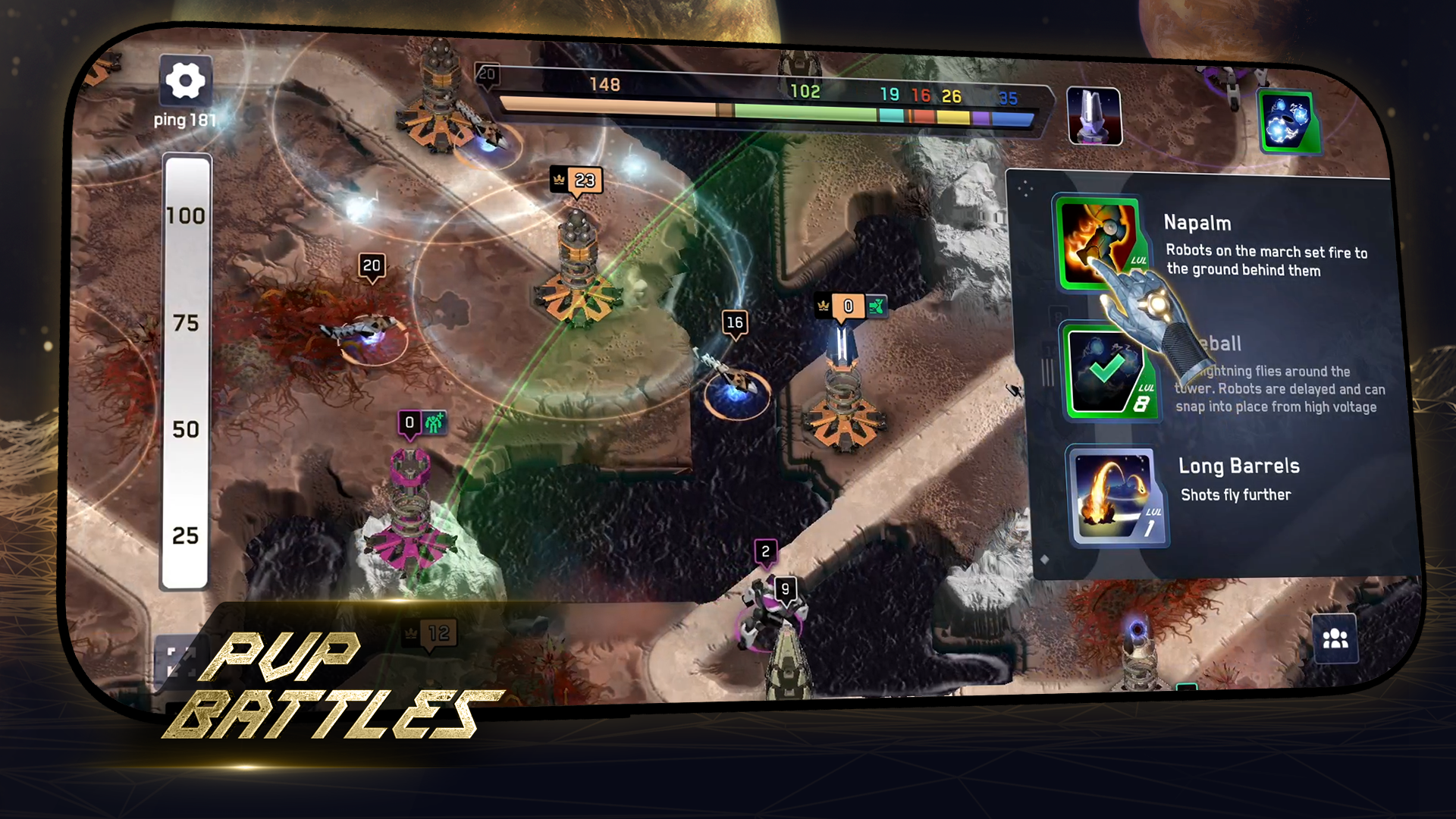 Screenshot of XENNA - MMO Real-time strategy