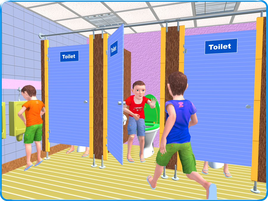 Скриншот игры Kids Toilet Emergency Pro 3D