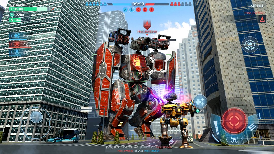 Screenshot of War Robots Multiplayer Battles