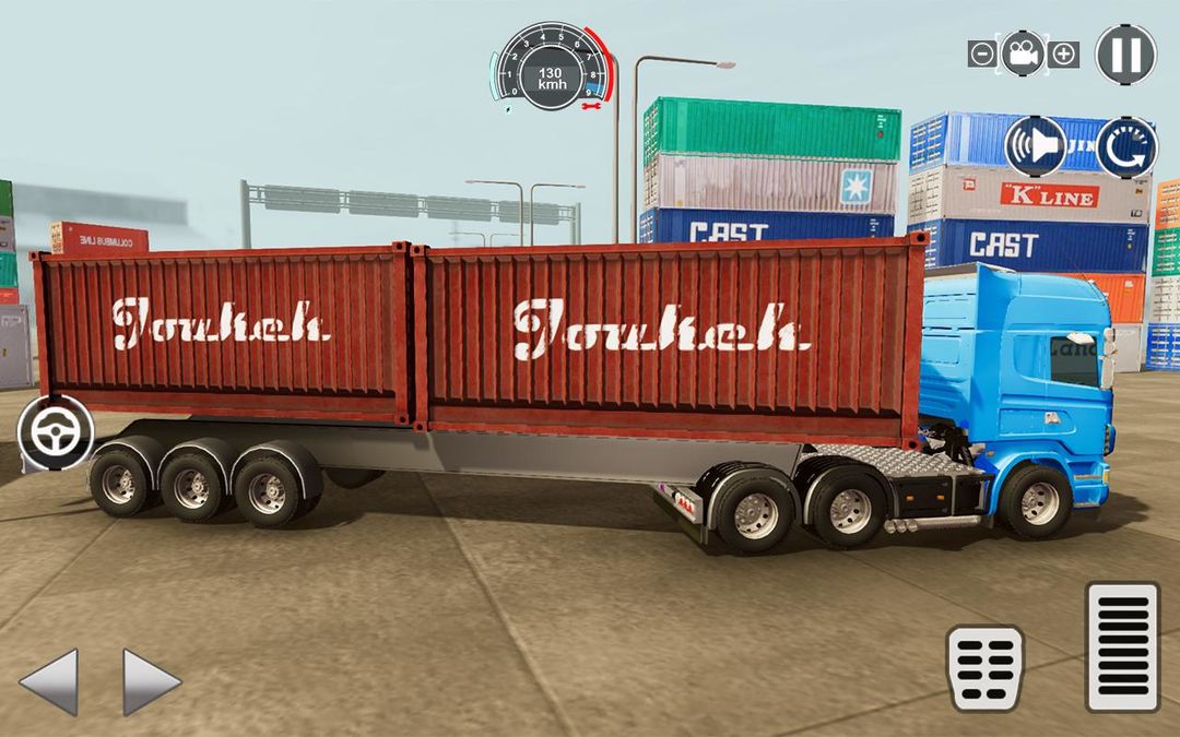 헤비 트럭 시뮬레이터 2019 : 유로 긴 트레일러 게임 스크린 샷