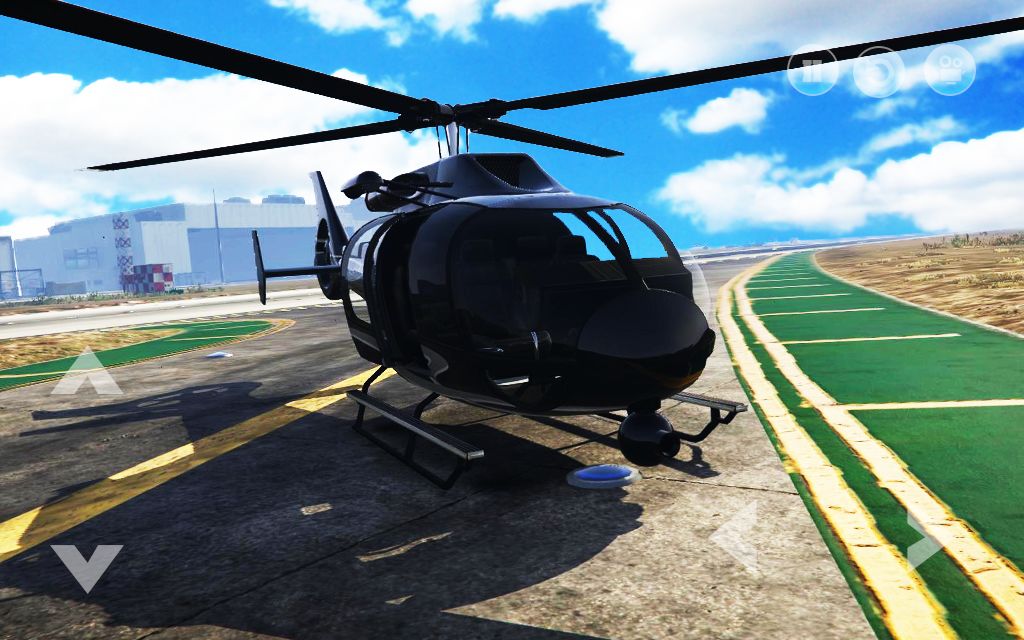 Screenshot of Police Helicopter : Cop Pilot Flying Simulator 3D