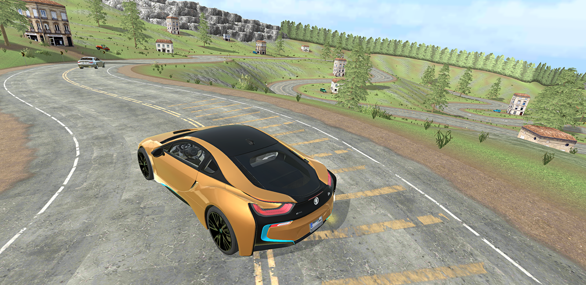 Ảnh chụp màn hình i8 Drift Simulator 2