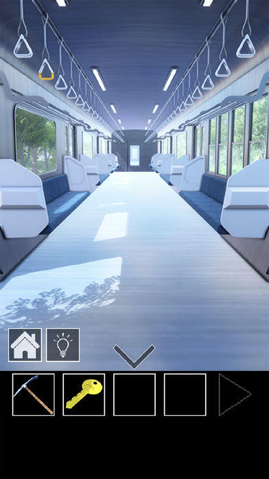 脱出ゲーム　電車のある道 Game Screenshot