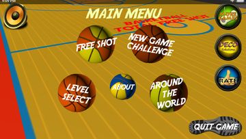 Скриншот игры Basketball Total Free Shot