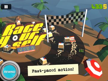 Captura de Tela do Jogo Race Yourself Free
