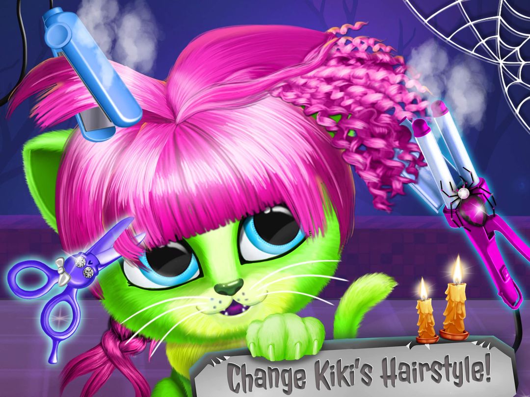 Kiki & Fifi Halloween Salon screenshot game