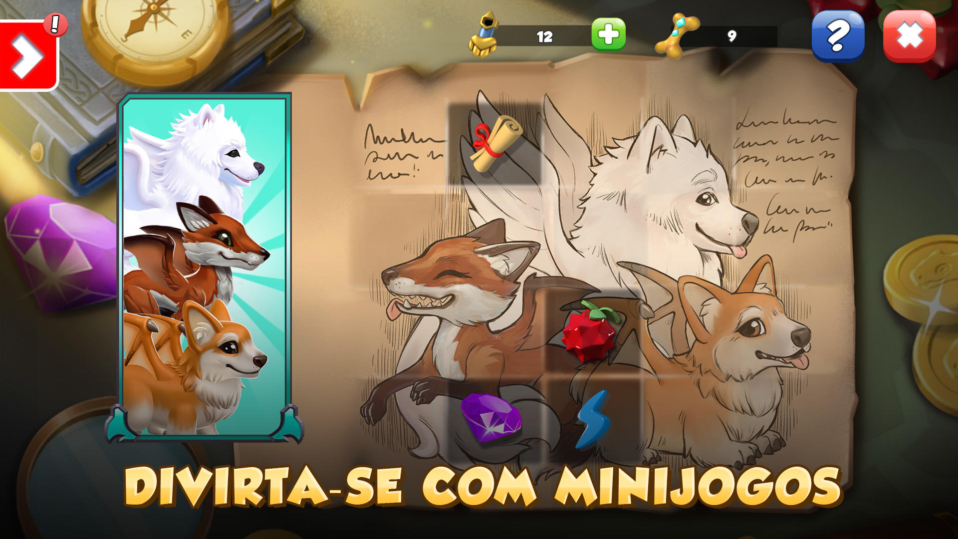 Captura de Tela do Jogo Dragon Mania Legends