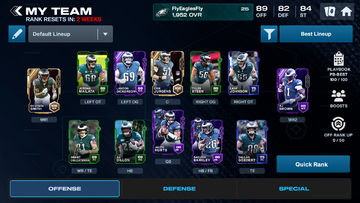 Скриншот игры Madden NFL 26 Mobile Football