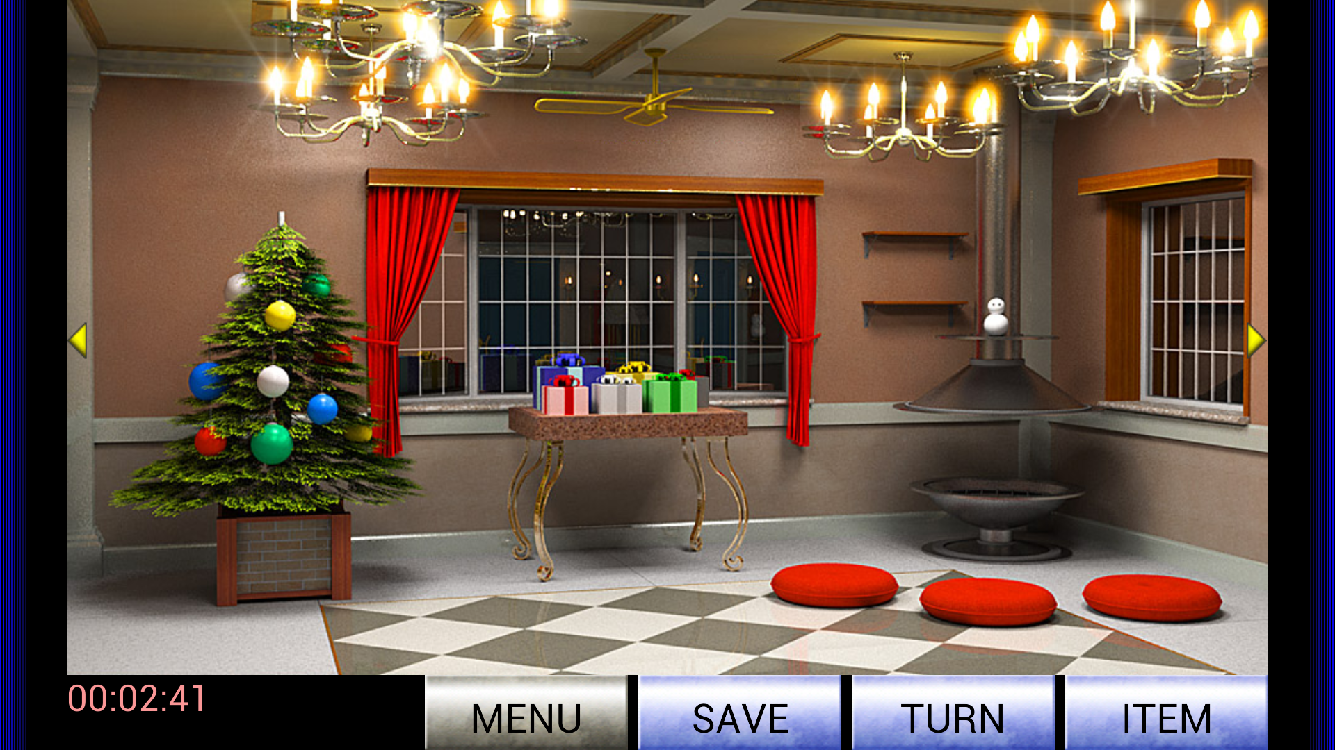 Screenshot 1 of Trò chơi trốn thoát: Ngôi nhà Giáng sinh 31