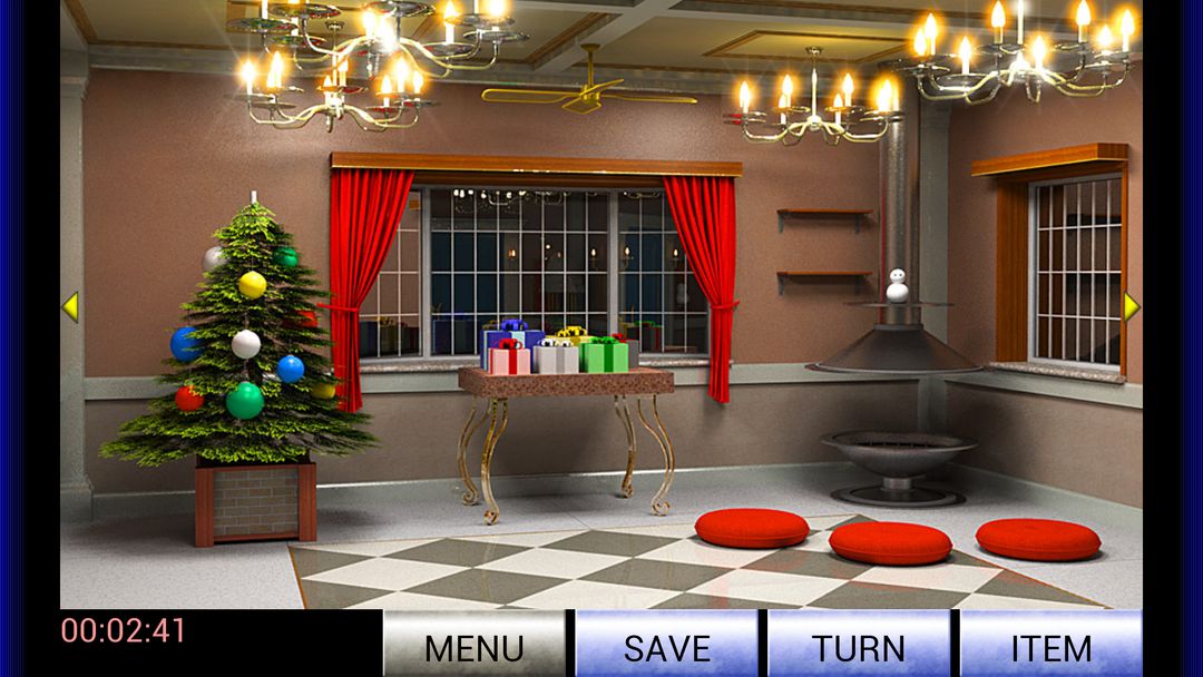 Screenshot of Escape Game:Christmas House